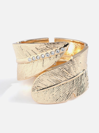 Gold-Plated Cuff Bracelet