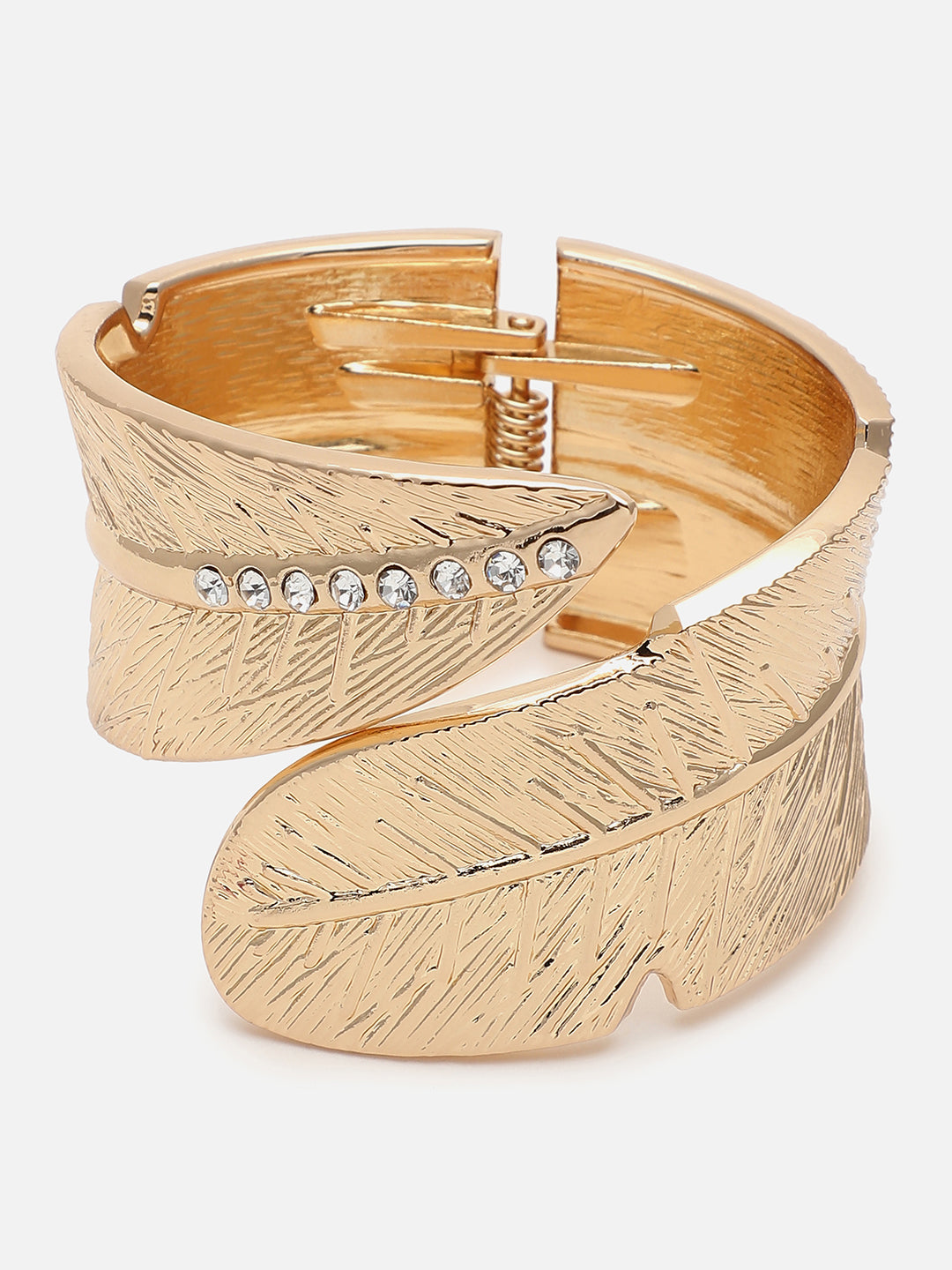 Gold-Plated Cuff Bracelet