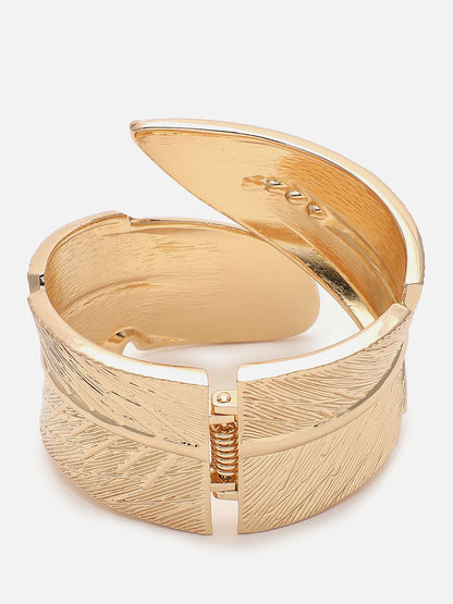 Gold-Plated Cuff Bracelet
