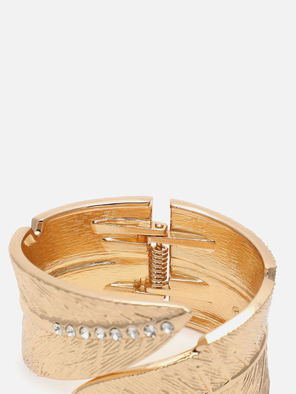 Gold-Plated Cuff Bracelet