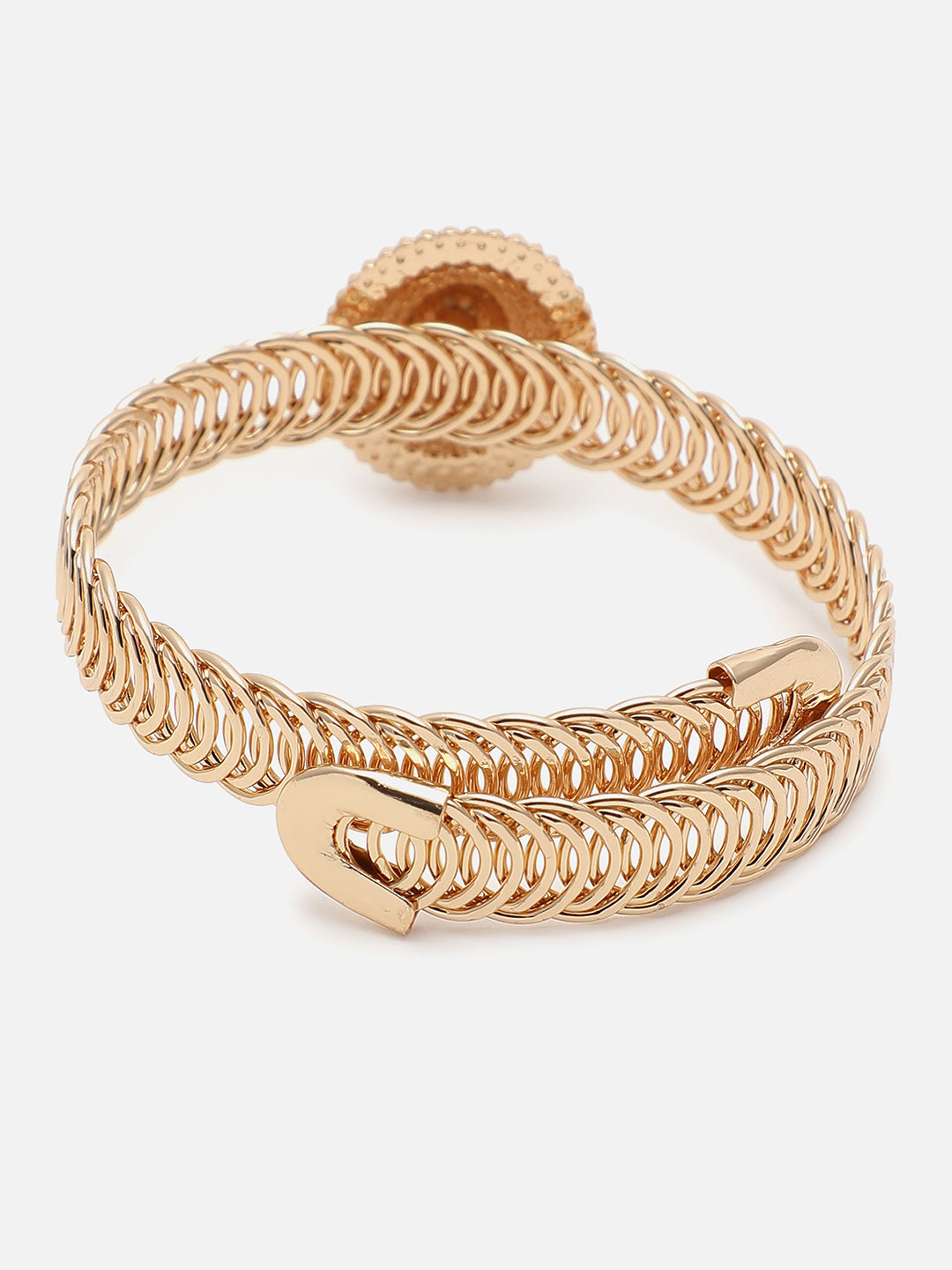 Gold Plated Designer Stone Bracelet