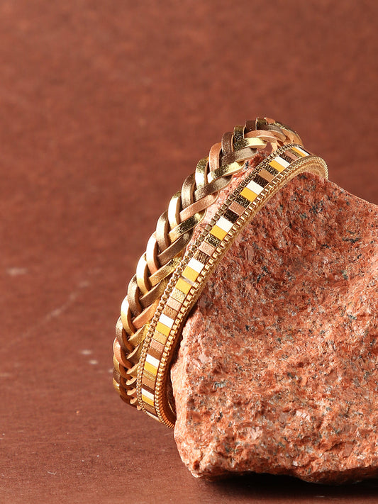 Gold Plated Designer Bracelet