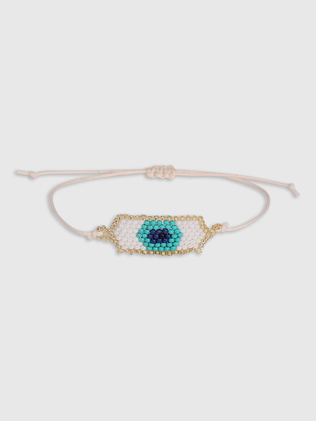 Evil Eyed Link Bracelet