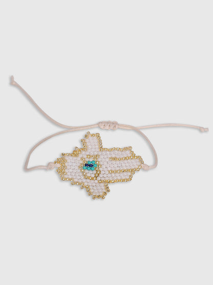 Evil Eyed Link Bracelet