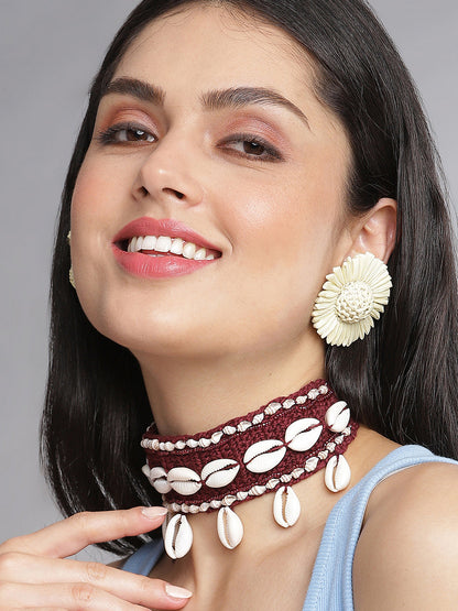 Raffia Boho Studs