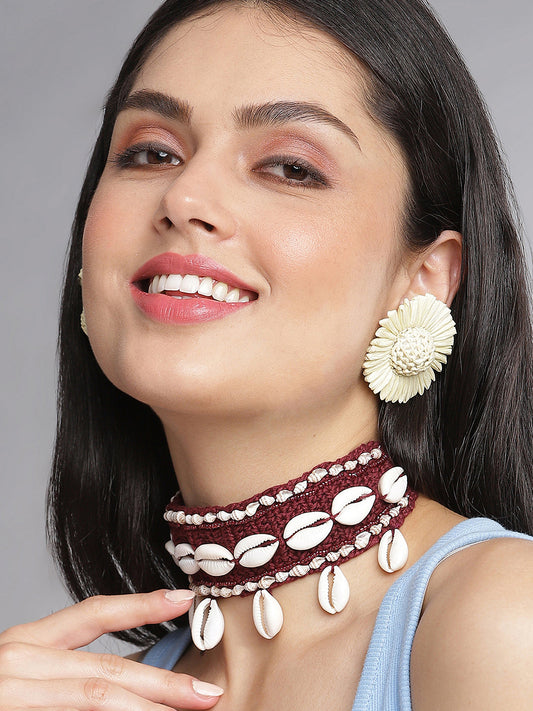 Raffia Boho Studs