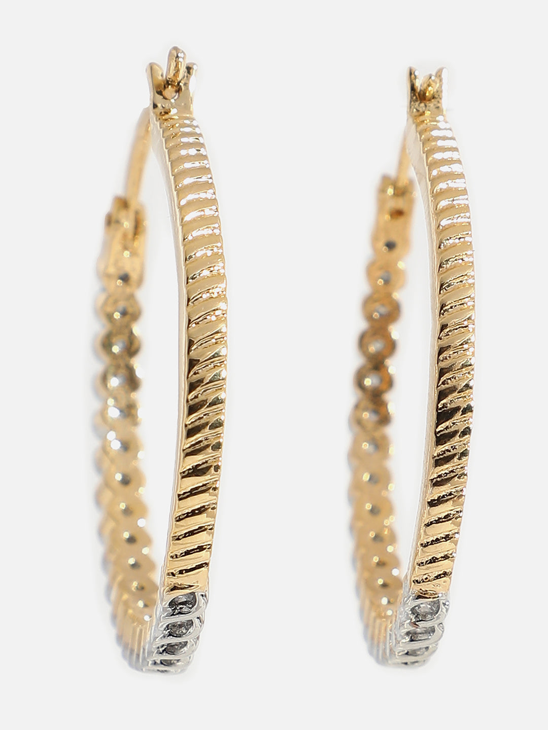 Gold Plated Hoop Earring