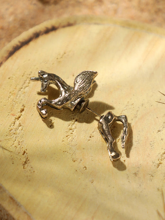 Gold Plated Designer Casual Stud