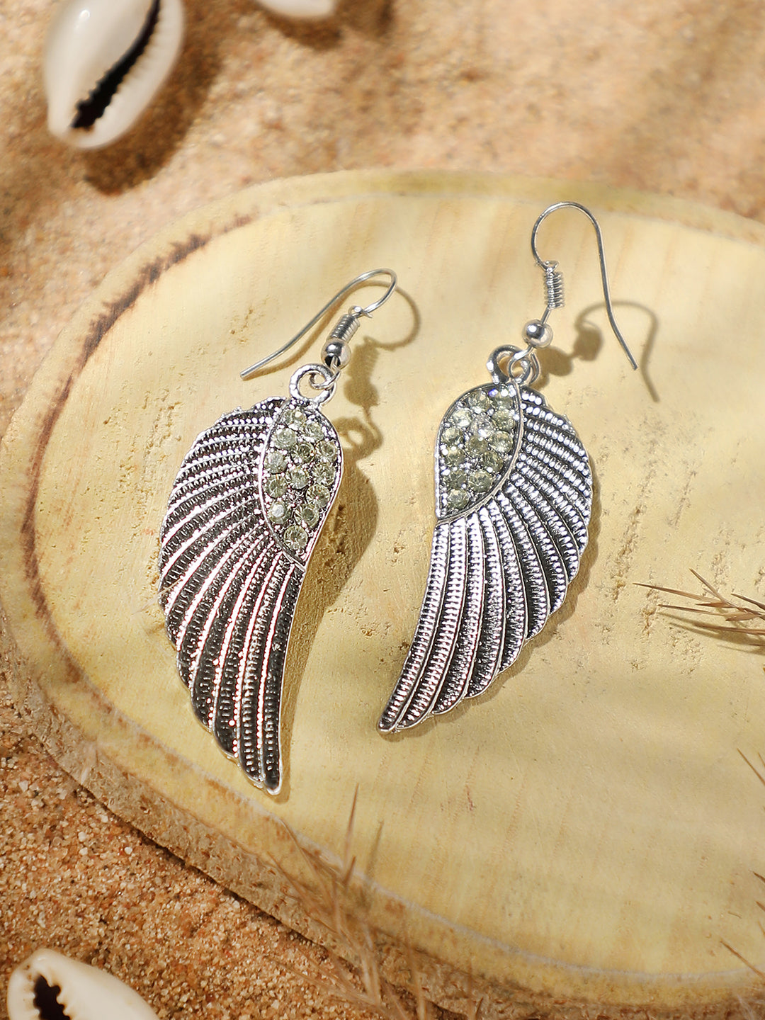 Silver Plated Designer Party Drop Earring