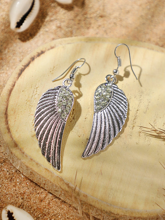 Silver Plated Designer Party Drop Earring