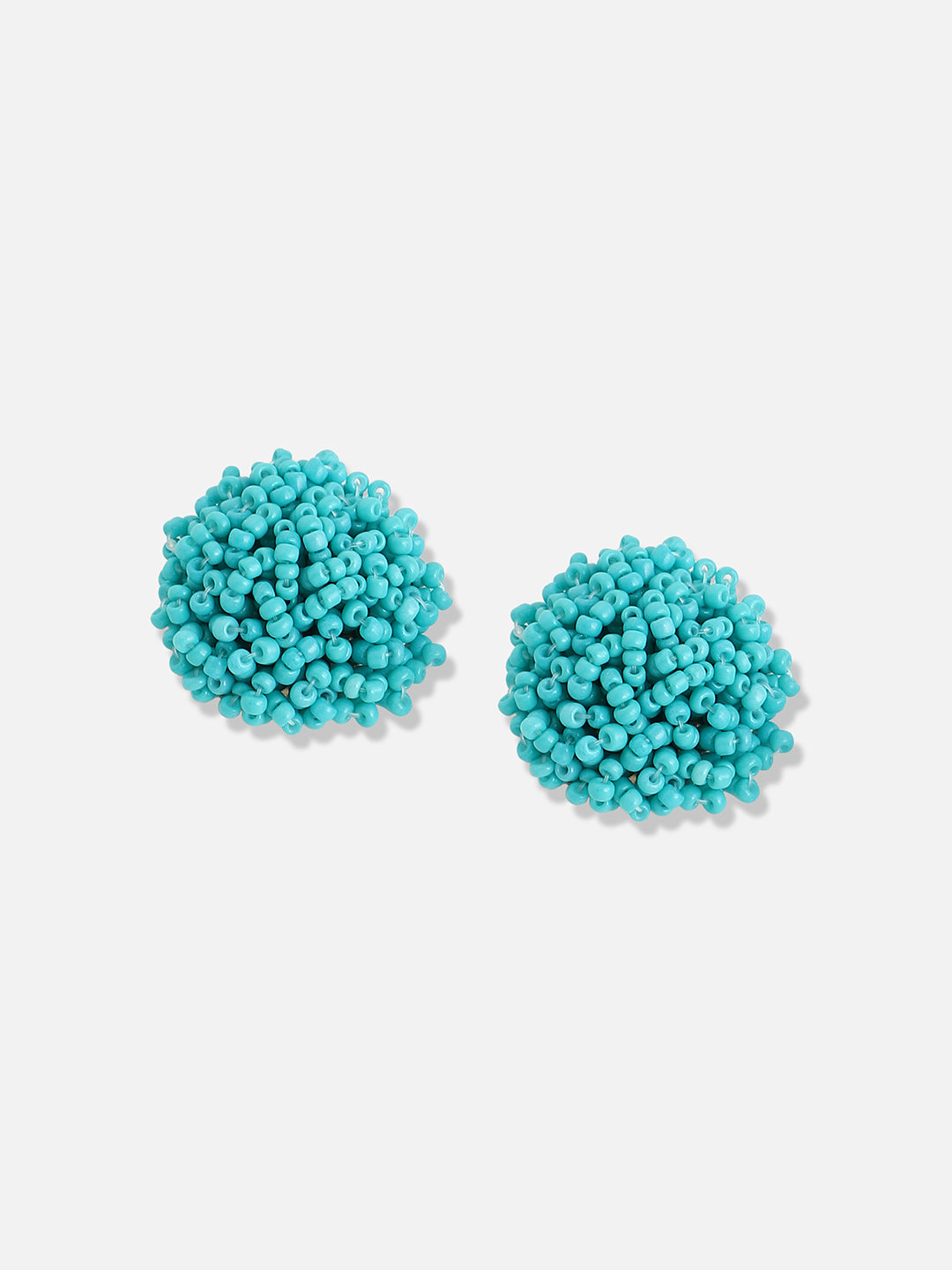 Silver Plated Designer Stone Party Stud