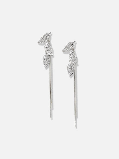 Silver Plated Designer Casual Drop Earring