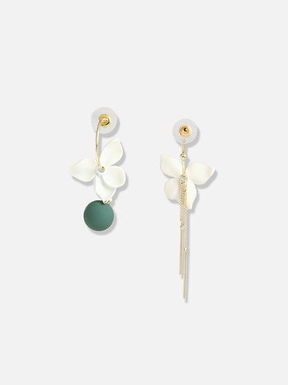 Gold Plated Designer Stone Casual Drop Earring