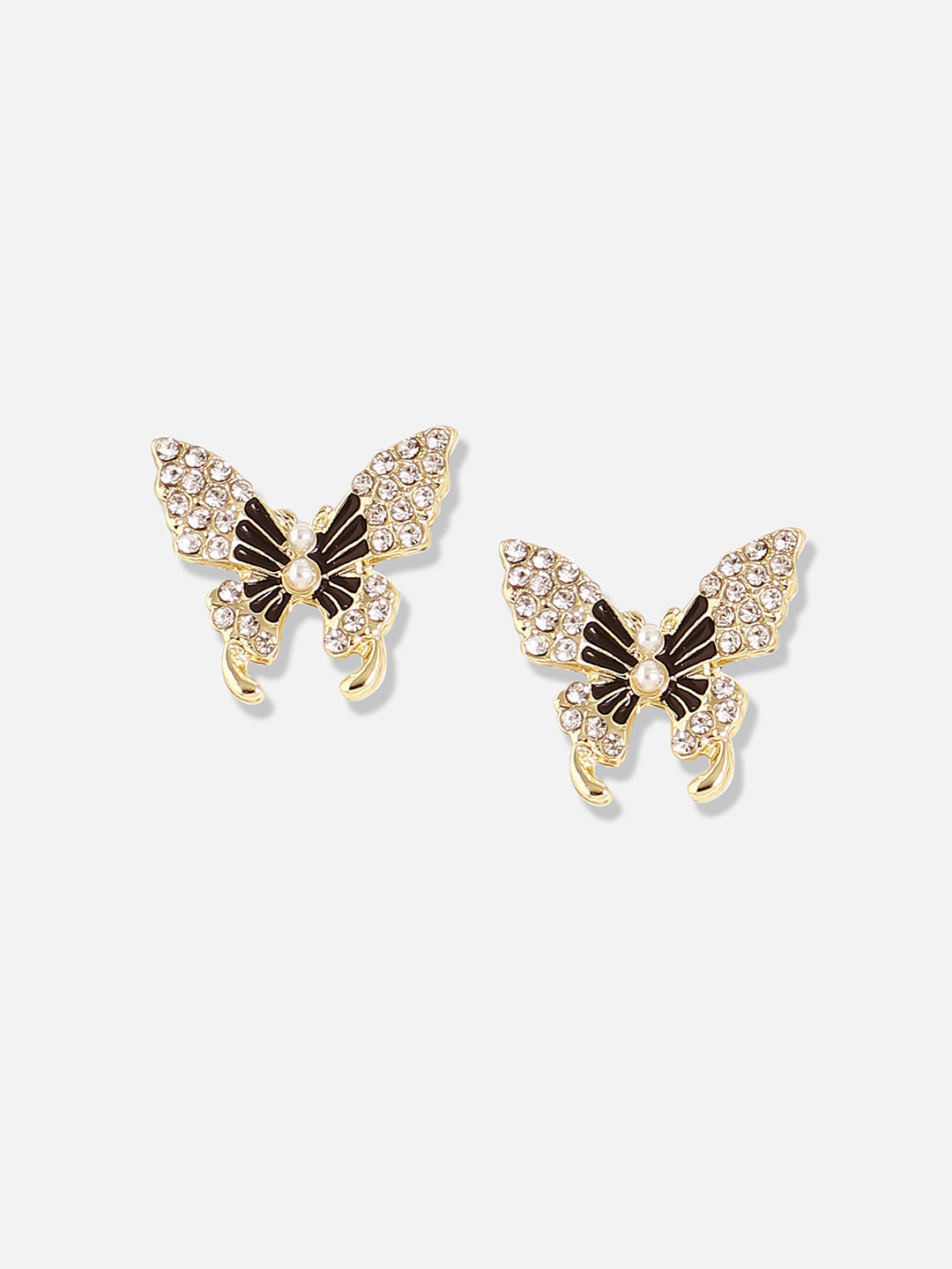 Silver Plated Designer Stone Casual Stud
