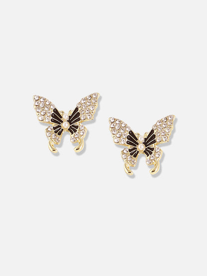 Silver Plated Designer Stone Casual Stud