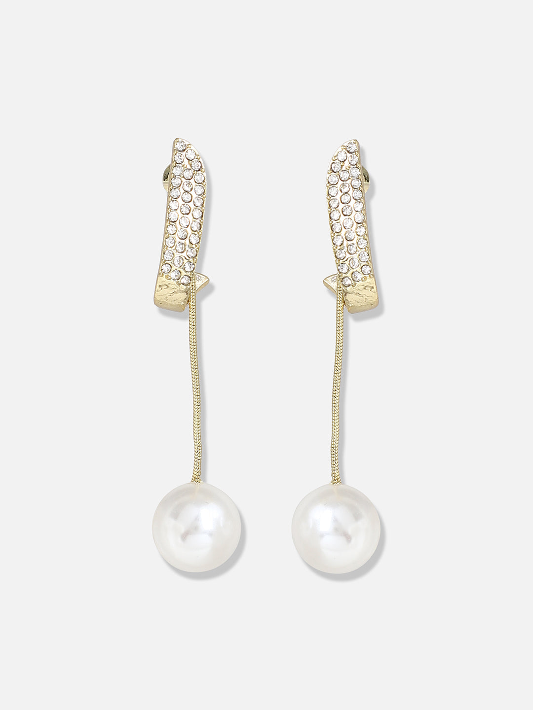 Silver Plated Pearls Casual Drop Earring