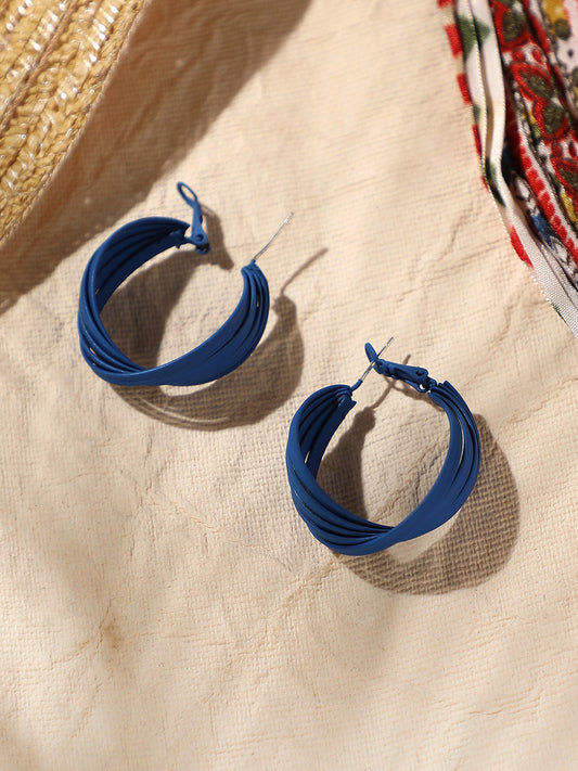 Silver Plated Designer Casual Drop Earring