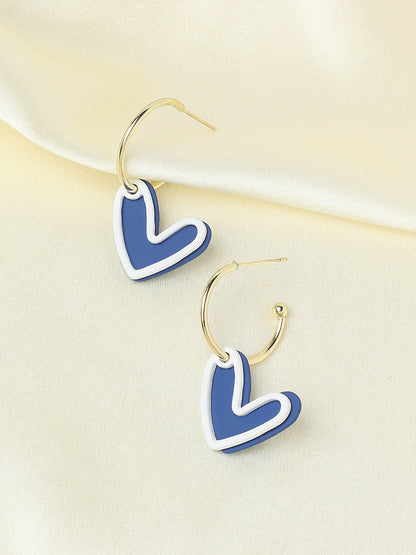 Silver Plated Designer Casual Drop Earring