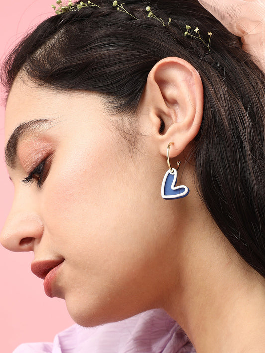 Silver Plated Designer Casual Drop Earring
