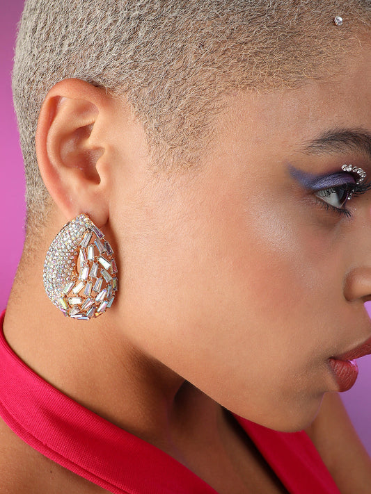 Gold Plated Designer Party Drop Earring