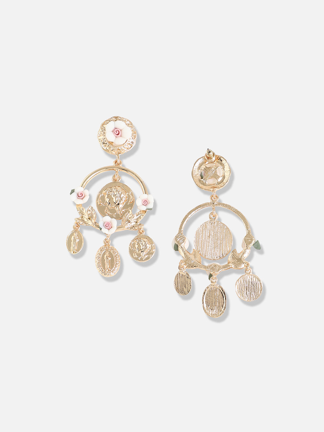 Gold Plated Designer Party Drop Earring