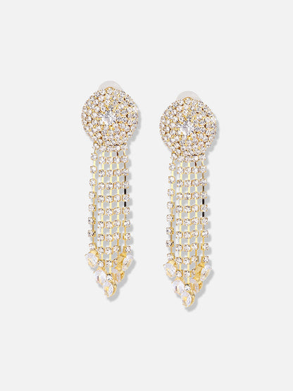 Silver Plated Designer Party Drop Earring