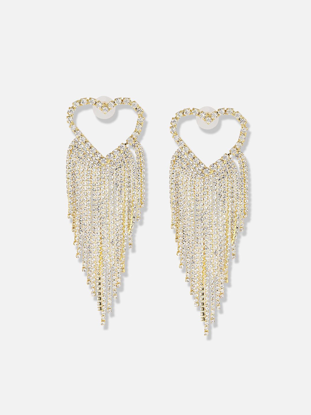 Gold Plated Designer Party Drop Earring