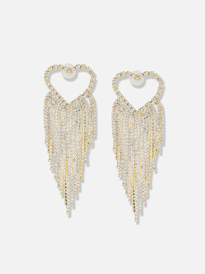 Gold Plated Designer Party Drop Earring