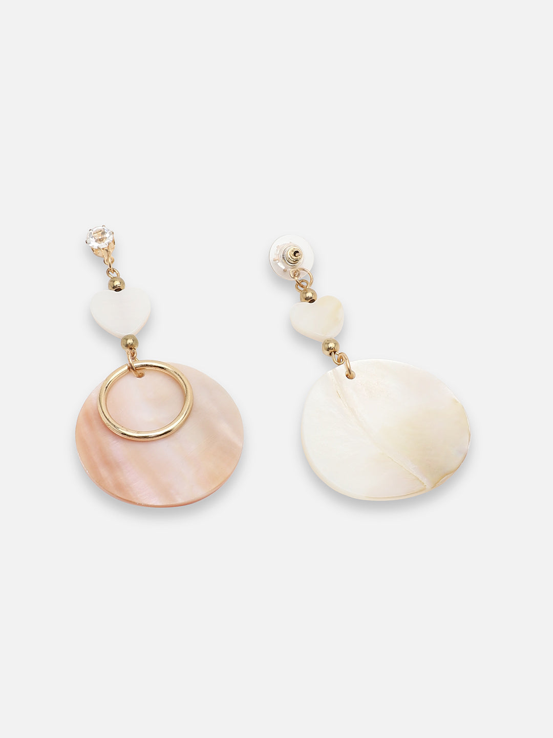 GOLD PLATED PARTY PEARLS DROP EARRING FOR WOMEN