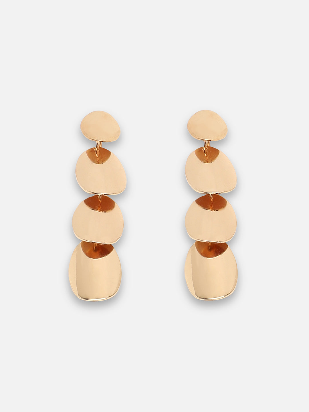 GOLD PLATED PARTY DESIGNER DROP EARRING FOR WOMEN