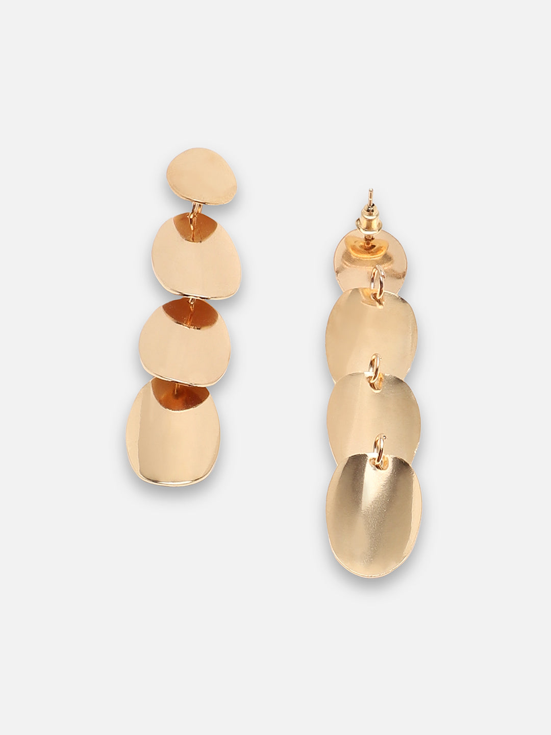 GOLD PLATED PARTY DESIGNER DROP EARRING FOR WOMEN