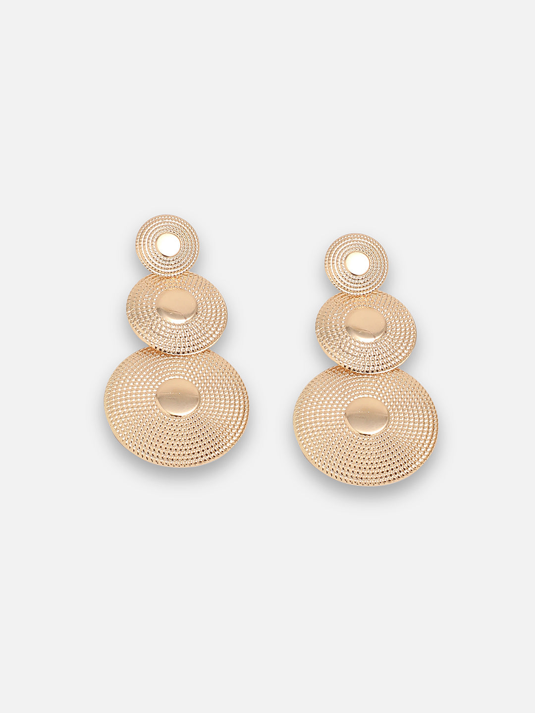 GOLD PLATED PARTY DESIGNER DROP EARRING FOR WOMEN