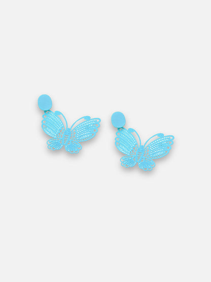 GOLD PLATED PARTY DESIGNER DROP EARRING FOR WOMEN
