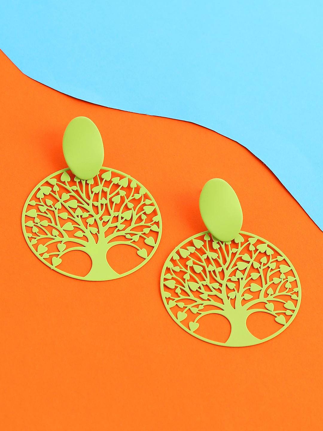 GOLD PLATED PARTY DESIGNER DROP EARRING FOR WOMEN