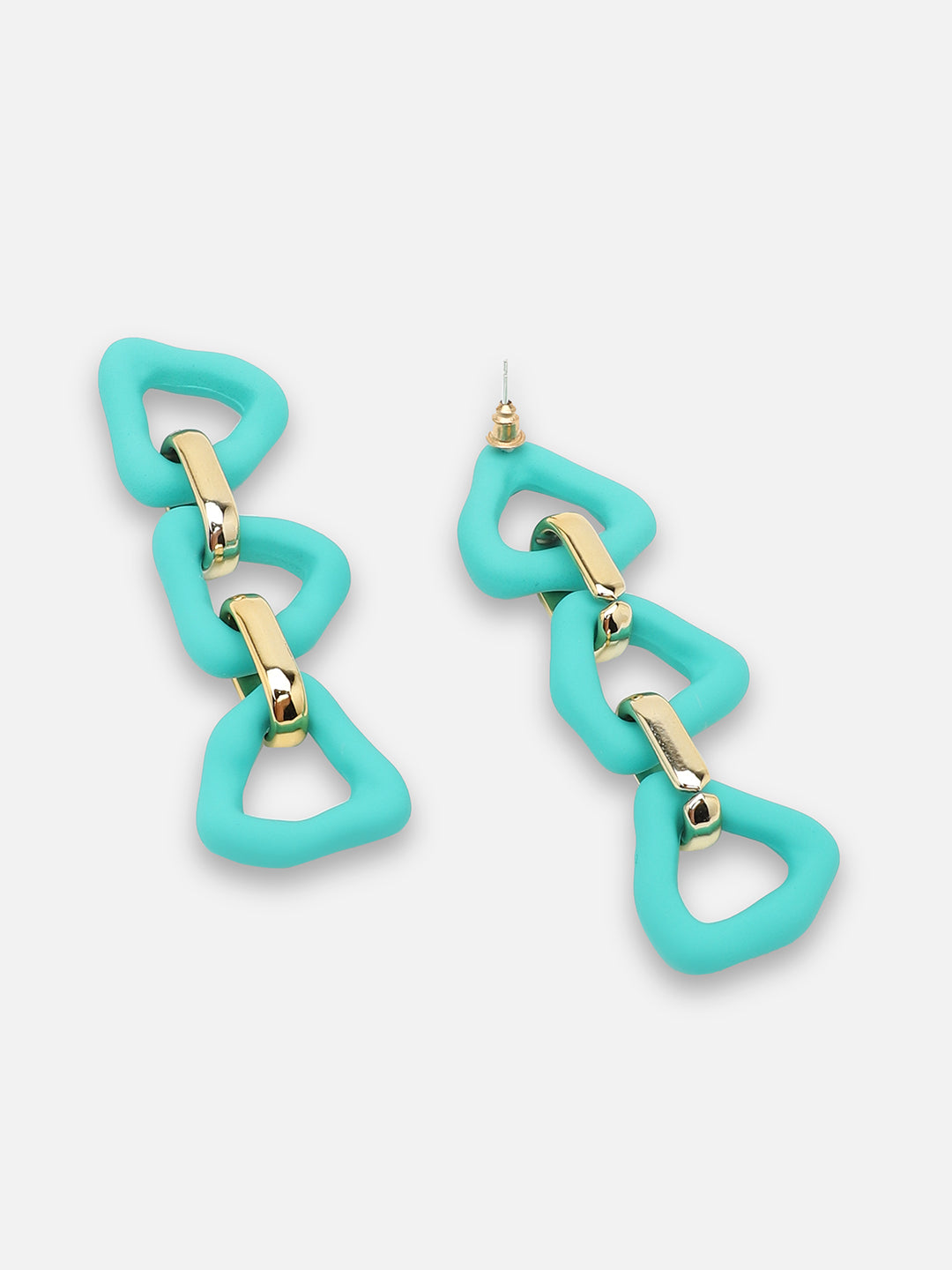 GOLD PLATED PARTY DESIGNER DROP EARRING FOR WOMEN