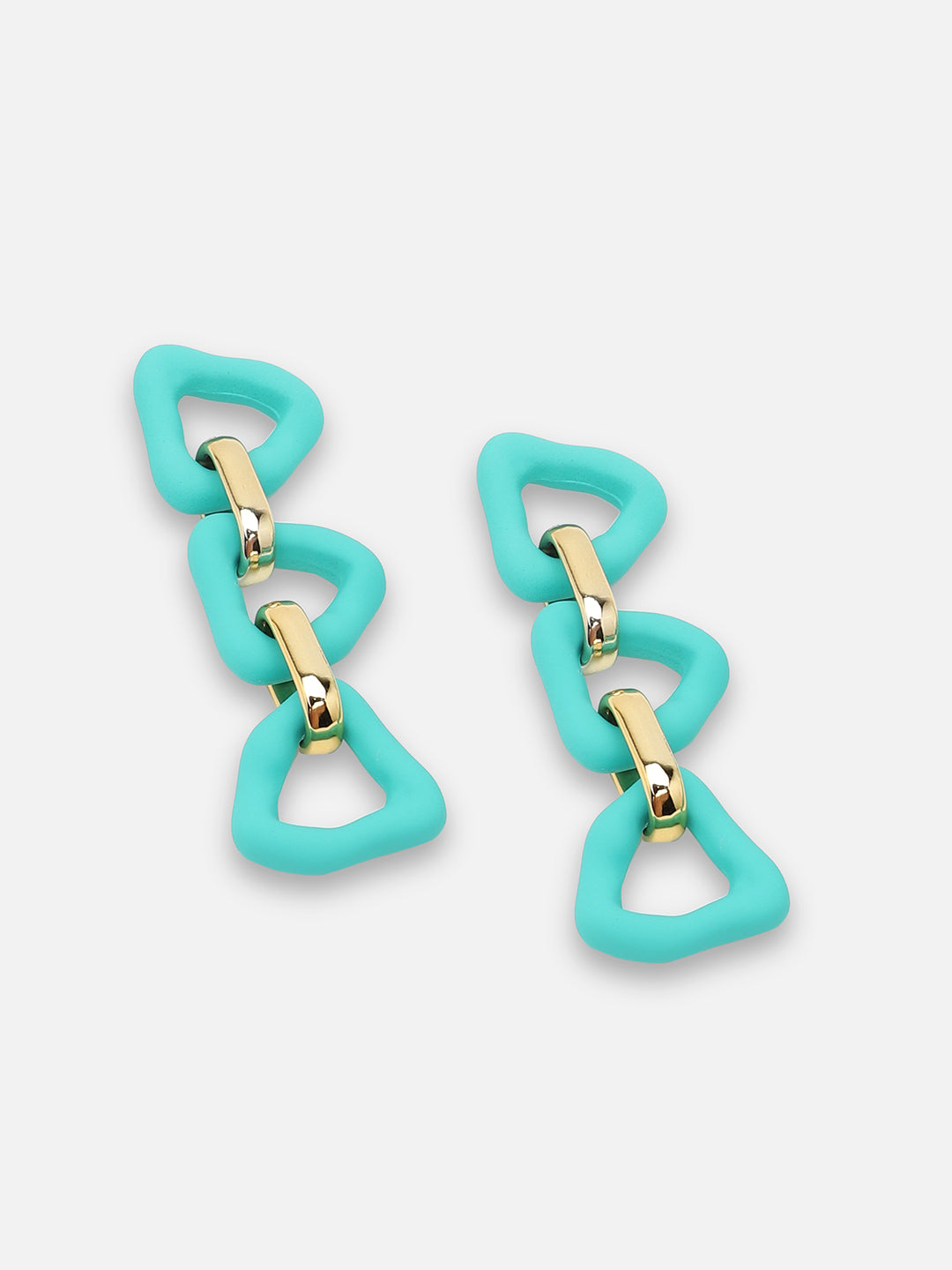 GOLD PLATED PARTY DESIGNER DROP EARRING FOR WOMEN