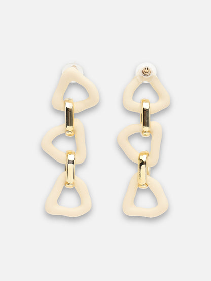 GOLD PLATED PARTY DESIGNER DROP EARRING FOR WOMEN