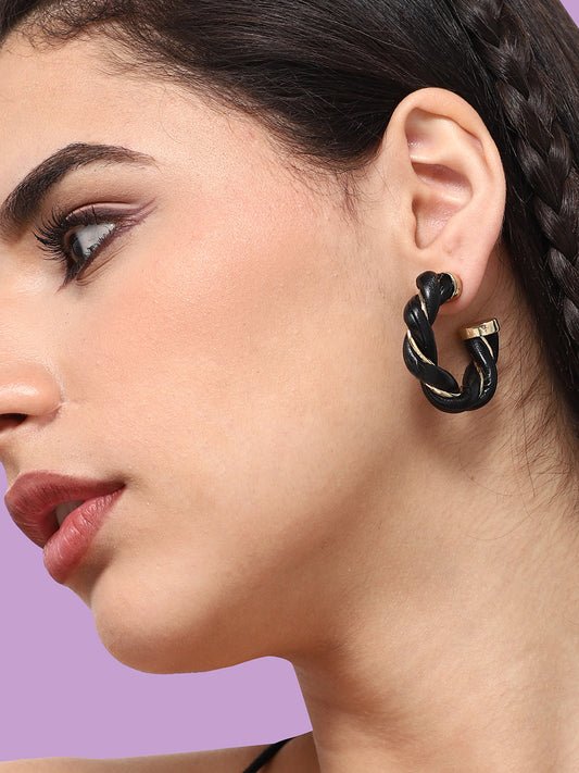 GOLD PLATED PARTY DESIGNER DROP EARRING FOR WOMEN