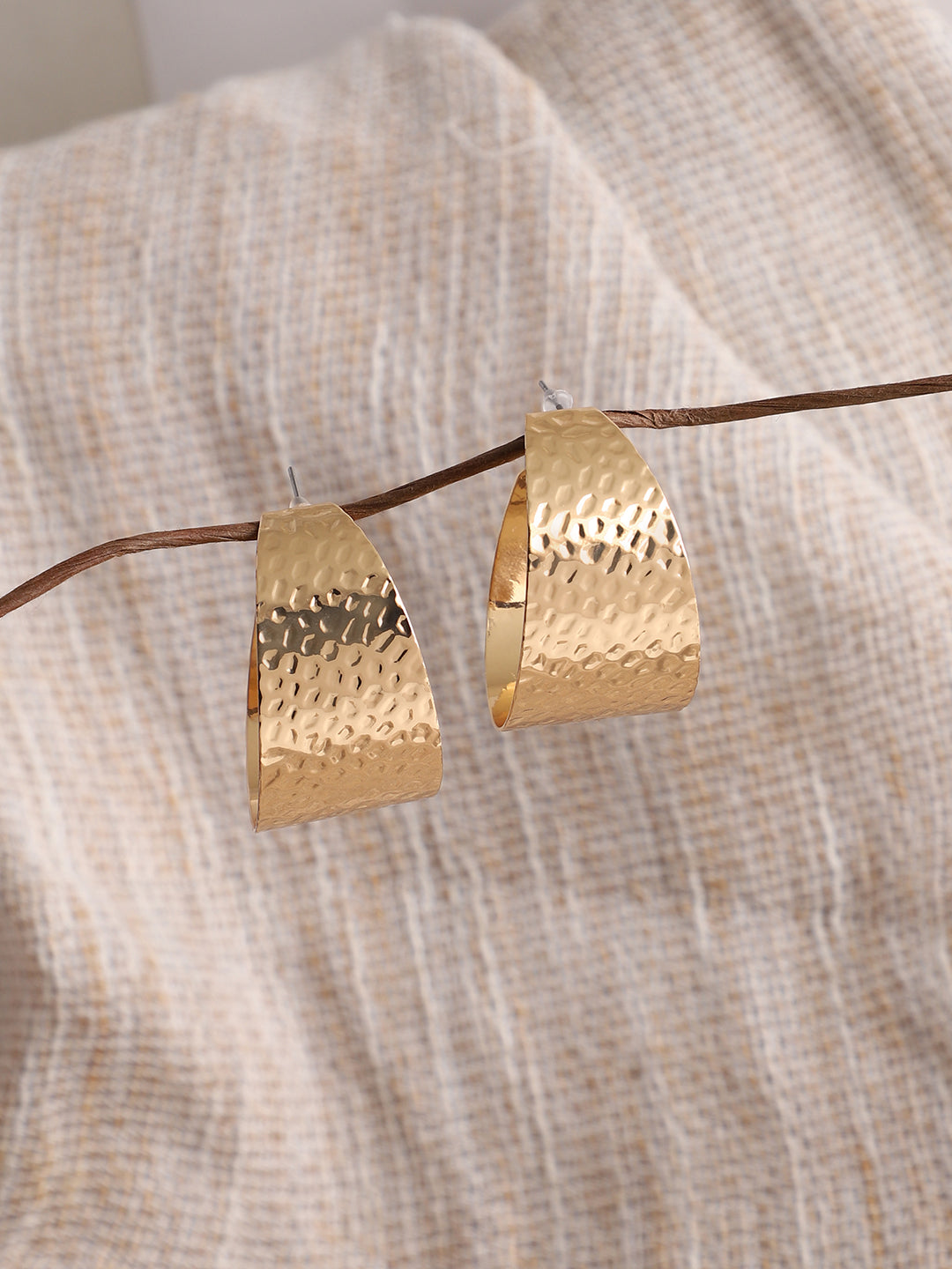 GOLD PLATED CASUAL DESIGNER DROP EARRING FOR WOMEN