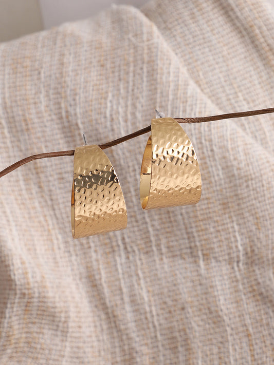 GOLD PLATED CASUAL DESIGNER DROP EARRING FOR WOMEN