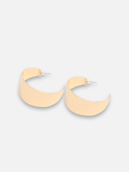 GOLD PLATED CASUAL DESIGNER DROP EARRING FOR WOMEN