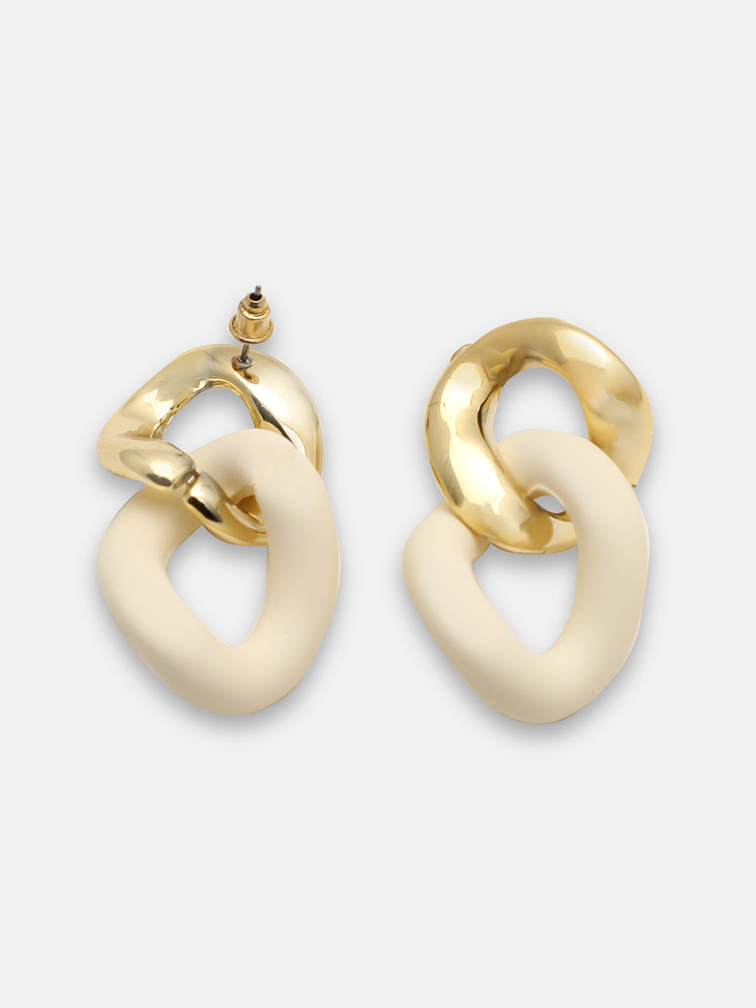 GOLD PLATED PARTY DESIGNER DROP EARRING FOR WOMEN