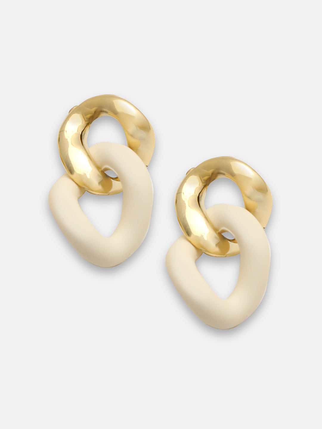 GOLD PLATED PARTY DESIGNER DROP EARRING FOR WOMEN