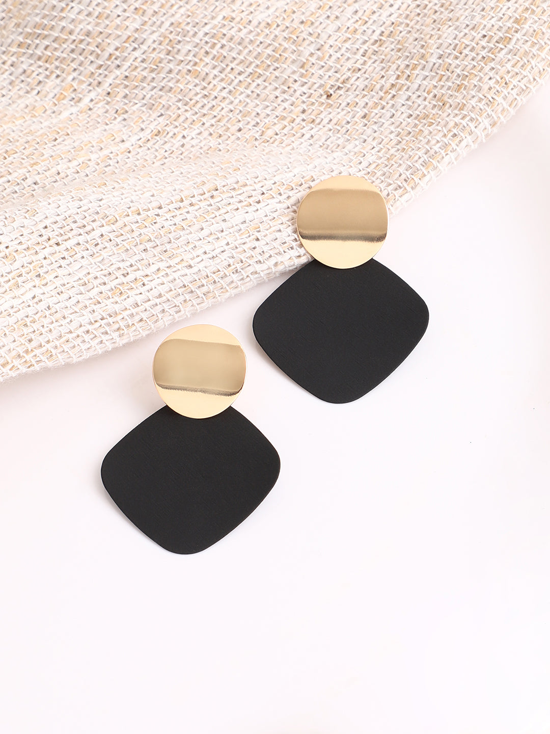 GOLD PLATED PARTY DESIGNER DROP EARRING FOR WOMEN