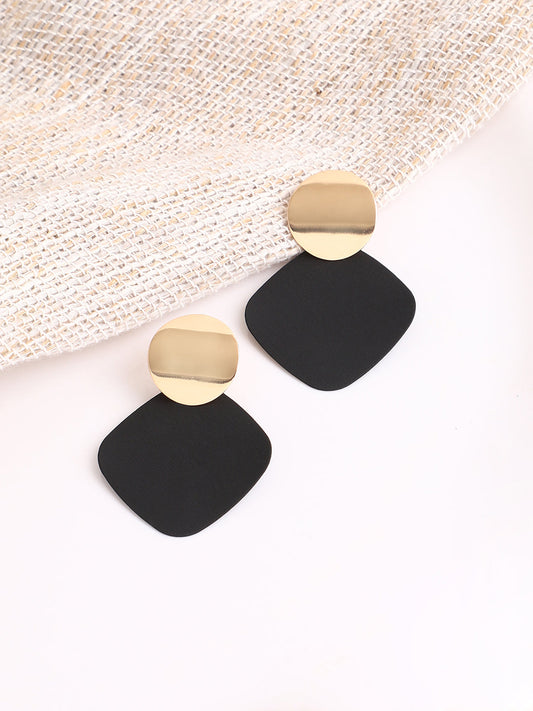 GOLD PLATED PARTY DESIGNER DROP EARRING FOR WOMEN