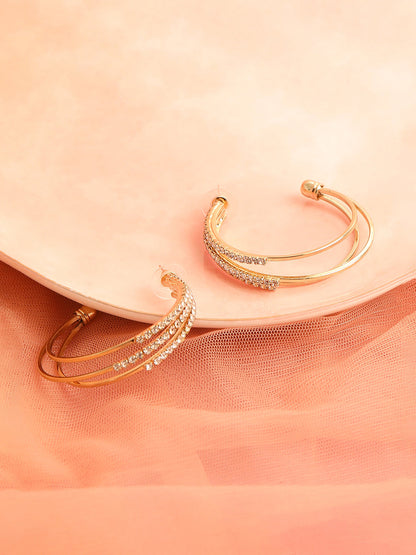Starry Night Hoop Earrings