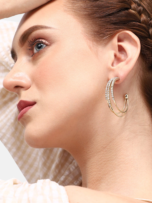 Starry Night Hoop Earrings