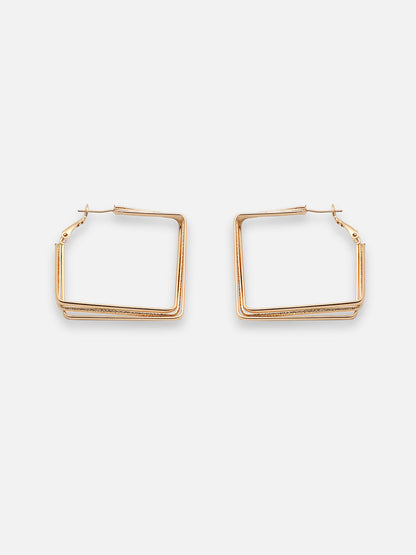 GOLD PLATED PARTY DESIGNER DROP EARRING FOR WOMEN
