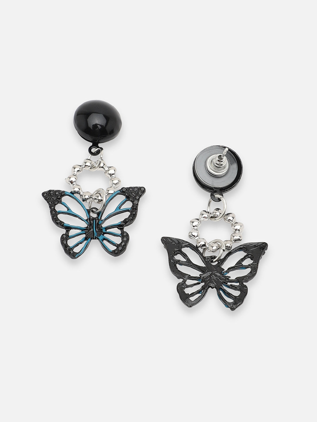 GOLD PLATED PARTY DESIGNER STONE DROP EARRING FOR WOMEN