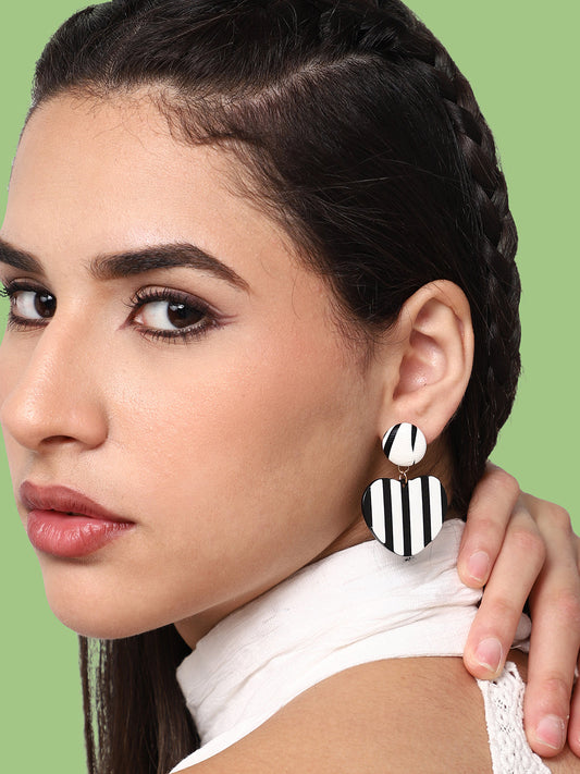 GOLD PLATED PARTY DESIGNER DROP EARRING FOR WOMEN